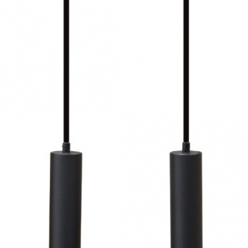 Karadon  2xGU10  piekaramā  lampa , melna