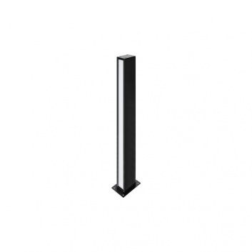 LED  dārza  lampa  12W  Roma , 60cm , melna