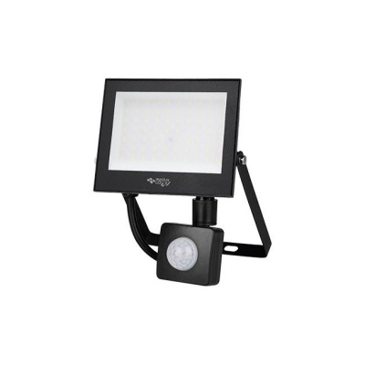 Tiga2  SMD  LED  prožektors , 50W , 4500K , melns  ar  sensoru