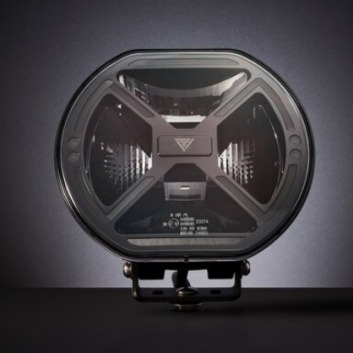 LED papildlukturis, 9 collas , 160 W , 11 000 Lm, ar  gabarītgaismu