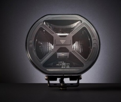 LED papildlukturis, 9 collas , 160 W , 11 000 Lm, ar  gabarītgaismu