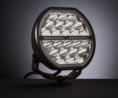 LED  tālās  gaismas  papildlukturis, 7 collas, 144 W , 13000 Lm , ar  divkrāsu  gabarītgaismu