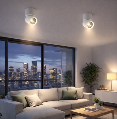 Argon  GU10  griestu  gaismeklis , balts