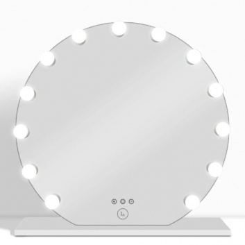 Lux Vanity  LV-2683:13  regulējamas  LED  spuldzes , apaļš  Holivudas  spogulis - 100 cm