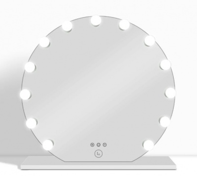 Lux Vanity  LV-2683:13  regulējamas  LED  spuldzes , apaļš  Holivudas  spogulis - 100 cm