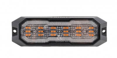 LED  baltais , dzeltenais  gabarīts  ar  stroboskopu  R65 , R148 , 12V-24V , 24W