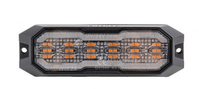 LED  gabarītgaisma  ar  stroboskopu  R65 , R148 , 12V-24V , 24W , AMIO-04861