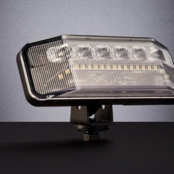 LED  darba  lukturis  ar  brīdinājuma  gaismu (stroboskopu) , 18w