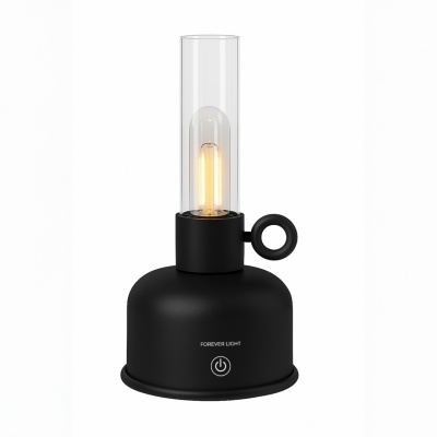 Vintage  petrolejas  LED  lampa  FLR-04 , melna , bēša  vai  zaļa