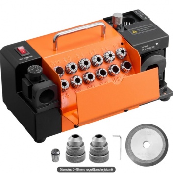 VEVOR  MR-13A , 3-15 mm  urbju  asinātājs  ar  regulējamu  uzgaļa  leņķi  95°-135° , 4600 apgr./min
