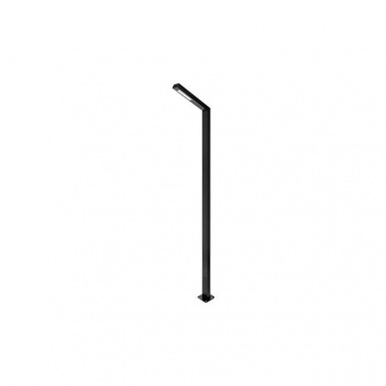 LED  dārza  lampa  50W  Posti , 350cm , 120° , 4000K , melna
