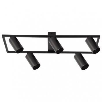 LED  lustra  5xGU10  Bumo , melna