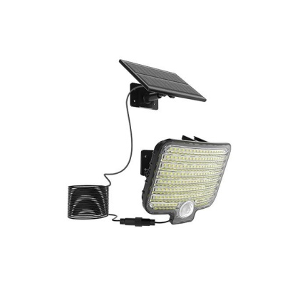 Saules  enerģijas  LED prožektors , IP44 , 120xSMD , PIR
