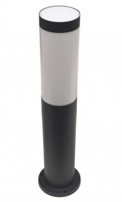 Loppa  dārza  stabs  1x E27 , 45cm , melns , IP44
