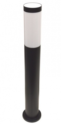 Loppa  dārza  apgaismojuma  stabs  1x E27 , 65cm , melns , IP44