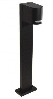 Revor  dārza  apgaismojuma  stabs  1x GU10 , 50cm , melns , IP54.