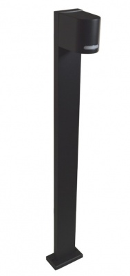 Revor  dārza  apgaismojuma  stabs  1x GU10 , 80cm , melns , IP54