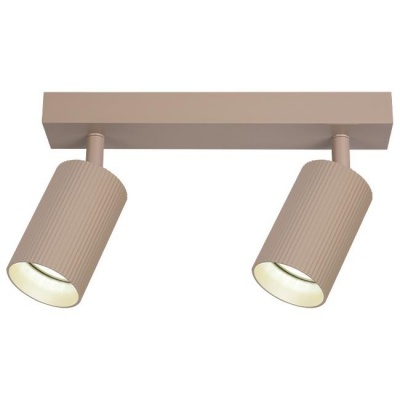 Lucerno  2xGU10  LED  sienas ,griestu  lampa , bēša