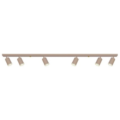 Lucerno  6xGU10  LED  griestu  lampa , bēša