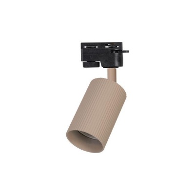 1 fāzes  1xGU10  Lucerno  80mm , bēša  lampa