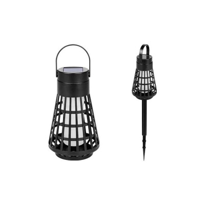 LED  saules  enerģijas lampa , laterna , 50 cm , liesmas efekts , 2 vienā