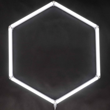 Hexagon  LED  apgaismojums  6500K , 220V , 83 x 95 cm