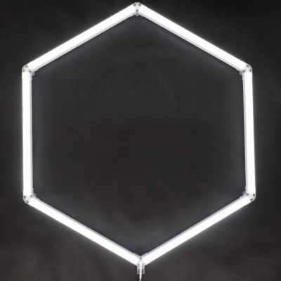 Hexagon  LED  apgaismojums  6500K , 220V , 83 x 95 cm