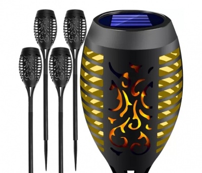 Dārza  saules  lampu - lukturīšu  komplekts  (4 gab.)  23560