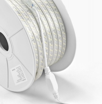 LED  lenta  "IP65 Waterproof , SMD2835 , 180 leds/m , 12mm PCB  width ,6000K  Sanan SMD leds , 230V/AC, "