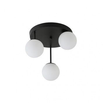 Bali-12  3xE27  griestu  lampa  29 cm -2 , melna