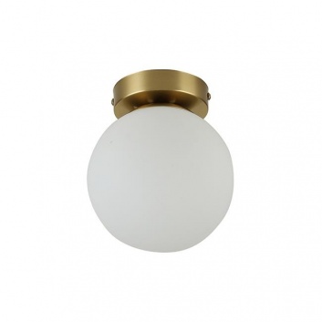 1xE27 Bali-15  griestu  lampa  15cm , zelts