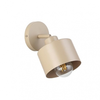 Sienas  lampa  1xE27 Elza ,regulējama , bēša