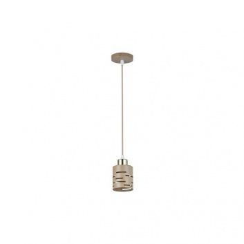 Piekaramā  lampa  E27 Elen , bēša+zelts