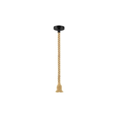 Griestu  lampa  1xE27  Rope , 120cm , melna
