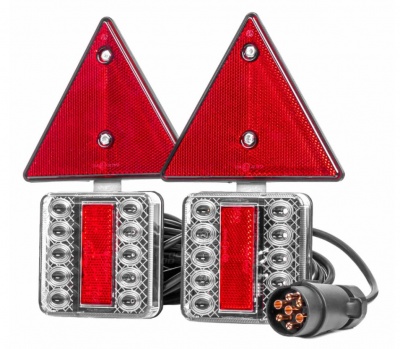 LED  magnētisko  piekabes  lukturu  komplekts  ar  trīsstūri-02140