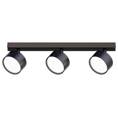 3xGX53  LED  Capris  griestu  lampa, melna