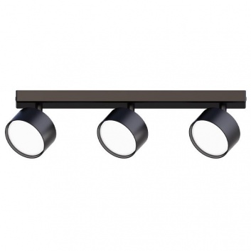 3xGX53  LED  Capris  griestu  lampa, melna