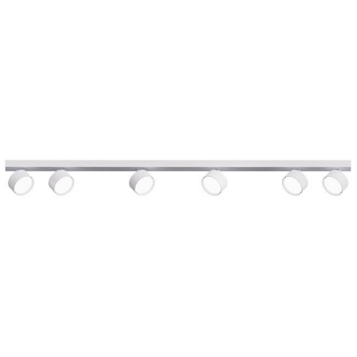 6xGX53  LED  Capris  griestu  lampa, balta