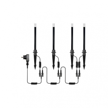 24V  Neo  Tila , 3000K  LED  dārza  lampas, 4 gab. komplekts