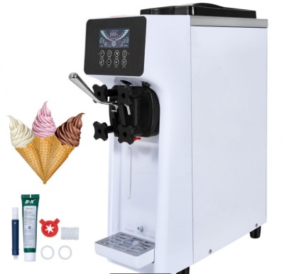 VEVOR  komerciālā  saldējuma  mašīna , 10 l/h ražība , 900 W
