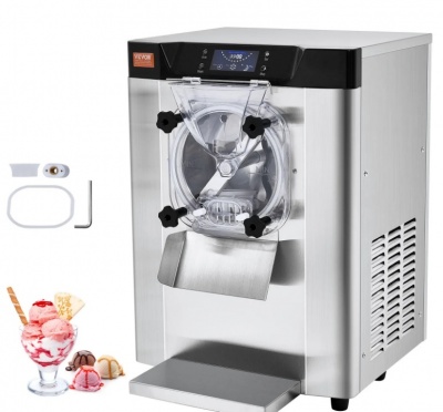 VEVOR  komerciālā  saldējuma  mašīna, 12 l/h ražība, 1295 W