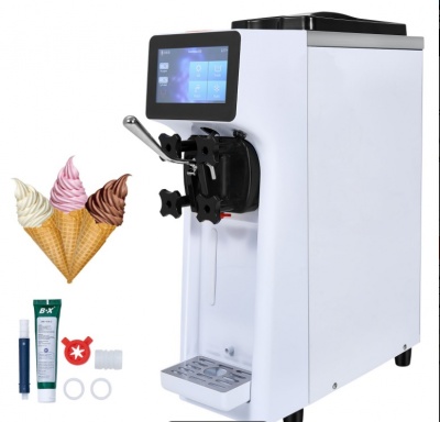 VEVOR  komerciālā  saldējuma  mašīna, 10 l/h ražība, 900 W