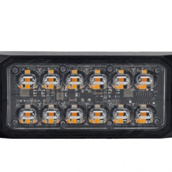 EPBL37  LED  brīdinājuma  stroboskops  13 cm , 12/24 V