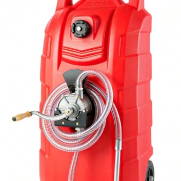 VEVOR  60L  degvielas  tvertne, ar rokas  sūkni  7,8 l/min