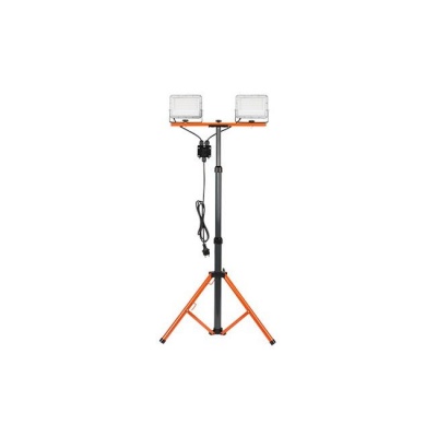 Germi  SMD  LED  prožektoru  komplekts  ar  statīvu , 2x50W, 5000K