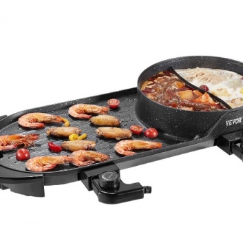 VEVOR  karstai  katls  ar  grilu, 2200W , 2-in-1