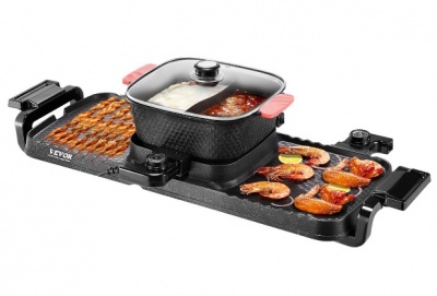 VEVOR  karstais  katls  ar  grilu, 2300W , 2-in-1