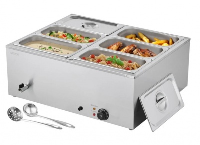VEVOR  komerciālais  ēdiena  sildītājs, 1500 W