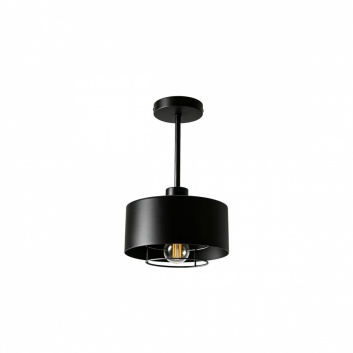 E27  LED  griestu  lampa  Nilo  20cm , melna