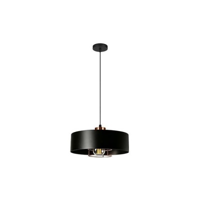 E27  Nilo  piekaramā  lampa  30 cm , melna+vara